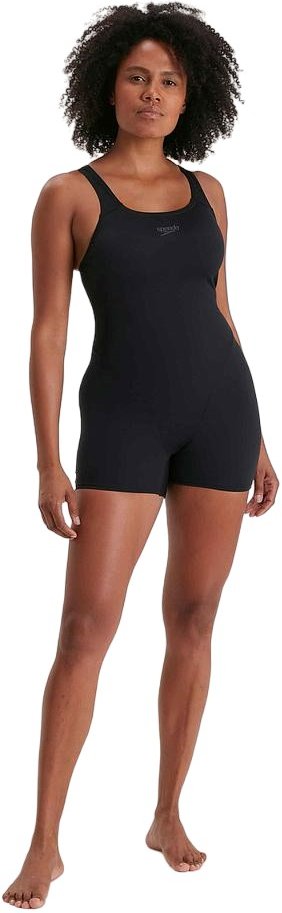 Speedo - Body mit Bein für Damen (Schwarz)