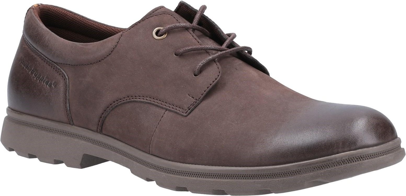 Thumbnail - Hush Puppies Herren Trevor Leder Derby Schuhe (Braun)