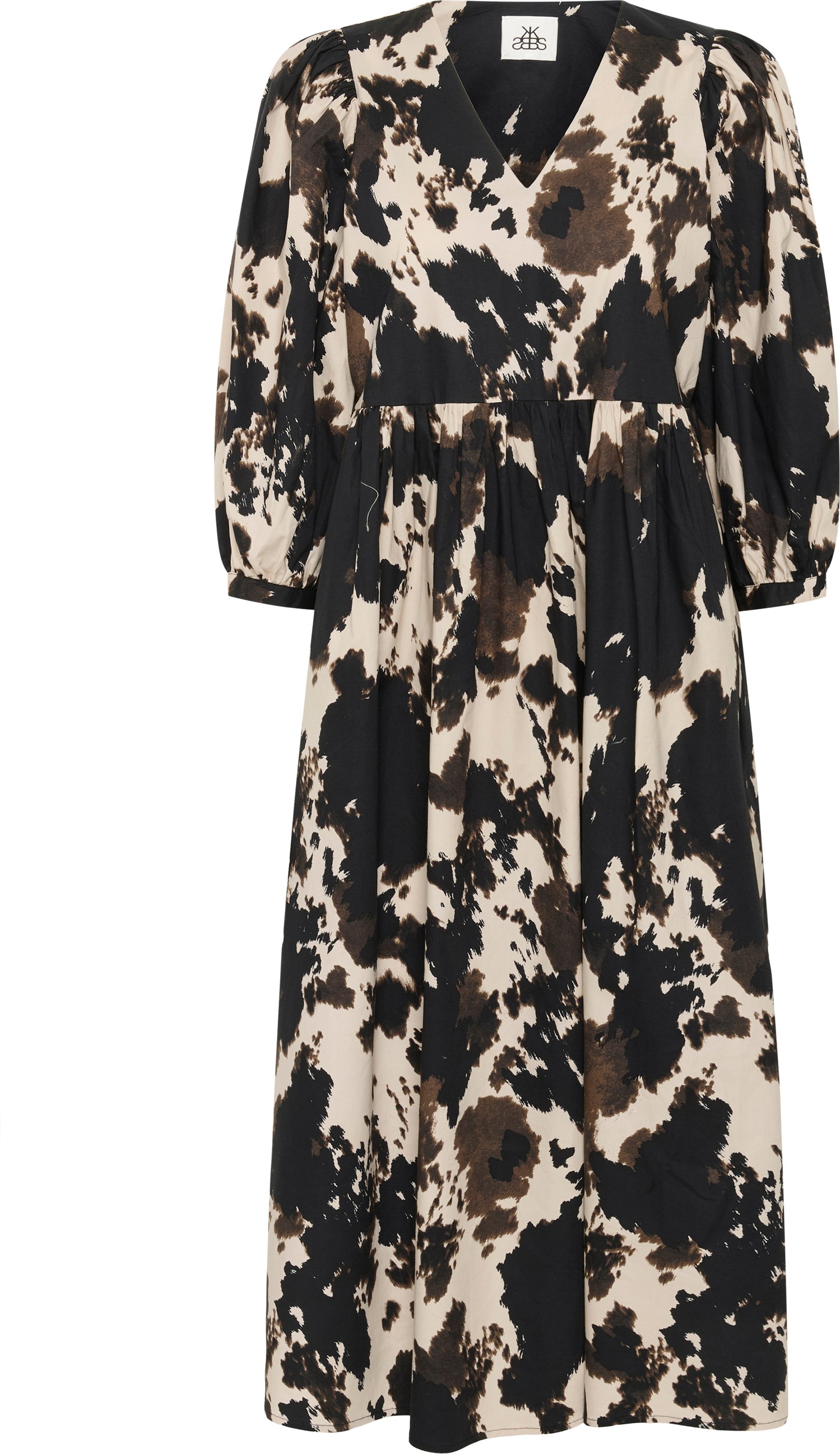 Kleid KBBabeth Kleid Feminine brown white