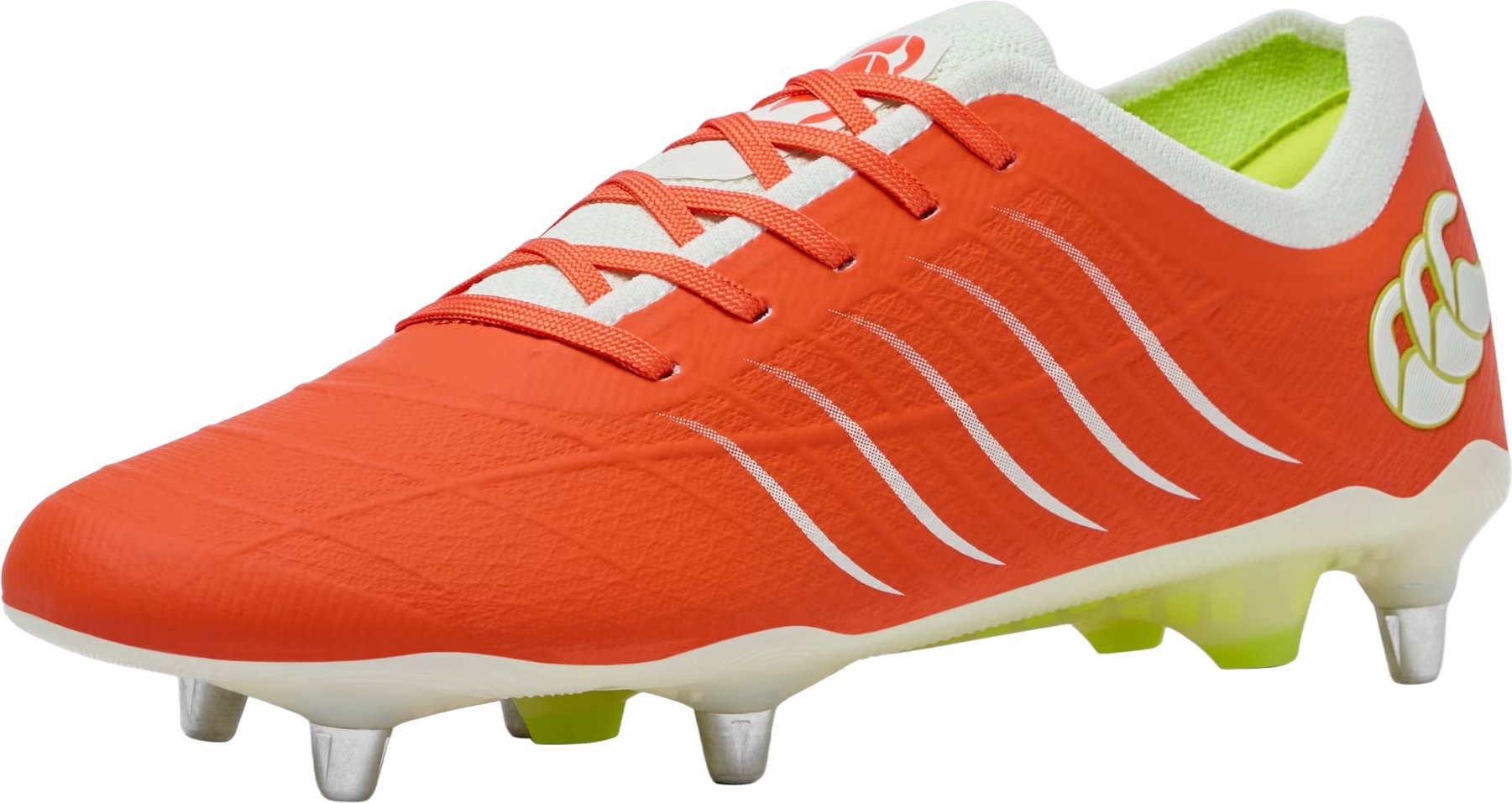 Canterbury - "Phoenix 2.0 Team" Fußballschuhe für weichen Boden für Herren (Orange/Weiß)
