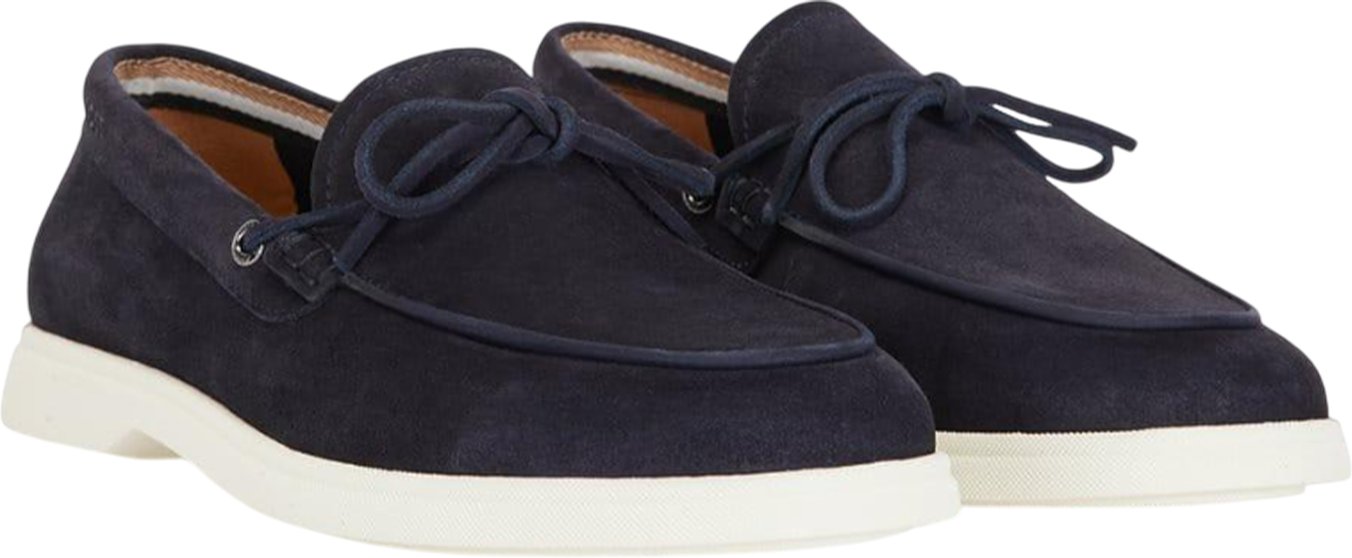 Boss - Herren Mokassins "Sienne", Wildleder (Dunkelblau)