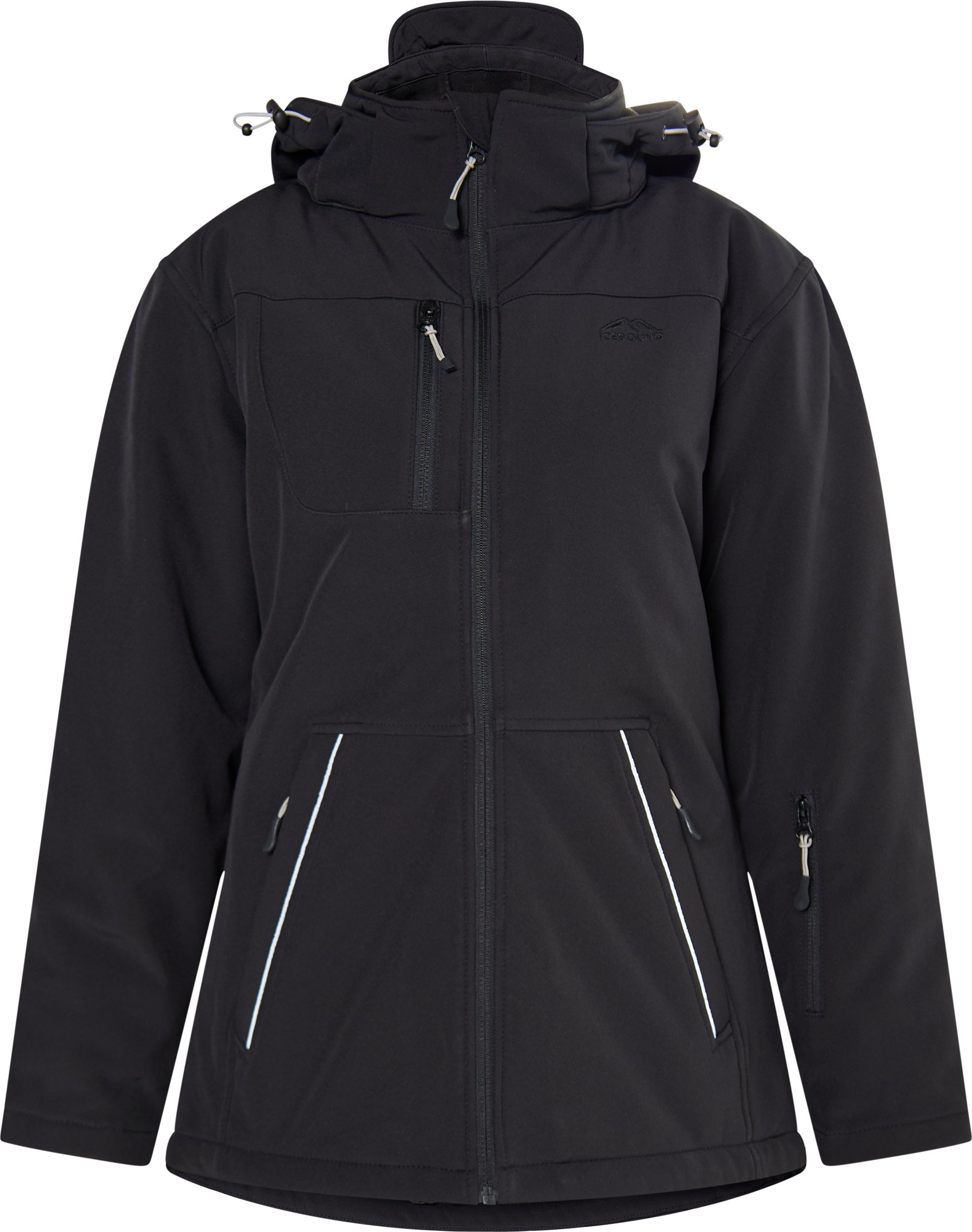 ICEBOUND Softshelljacke Damen Schwarz