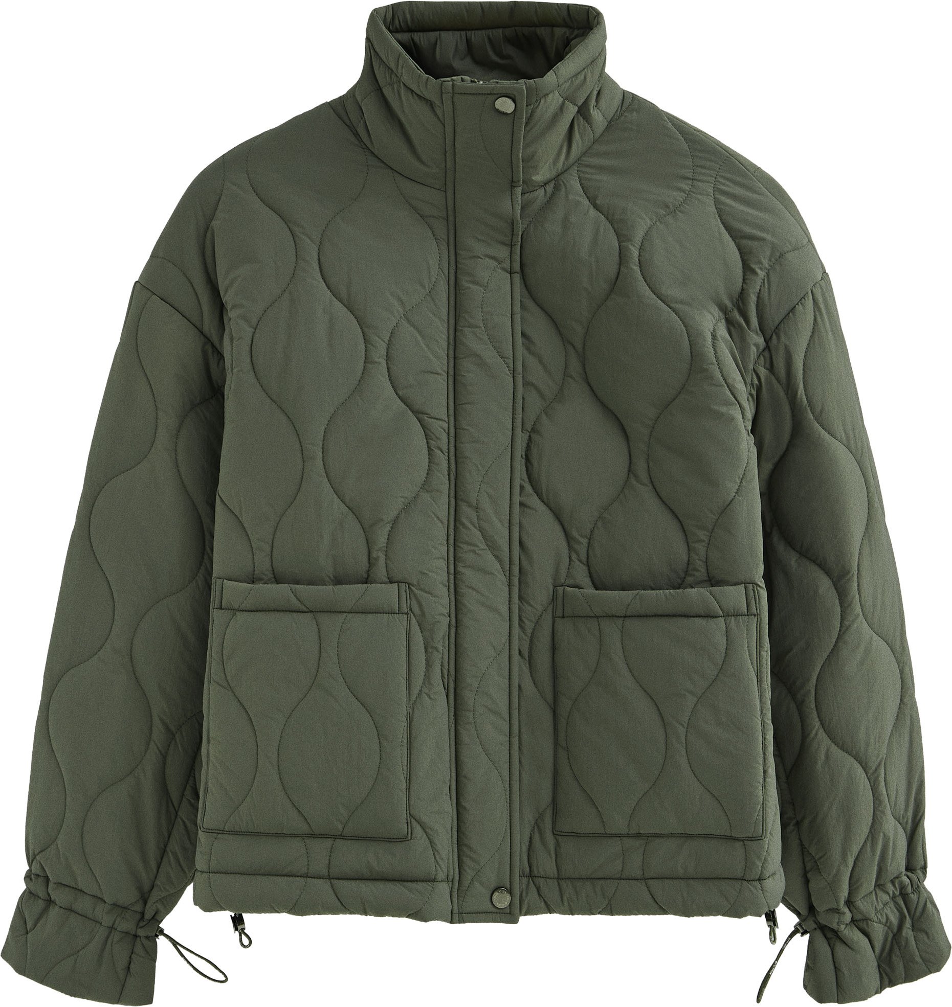 Jacke Gadea waldgrün mit Polo Club-Logo