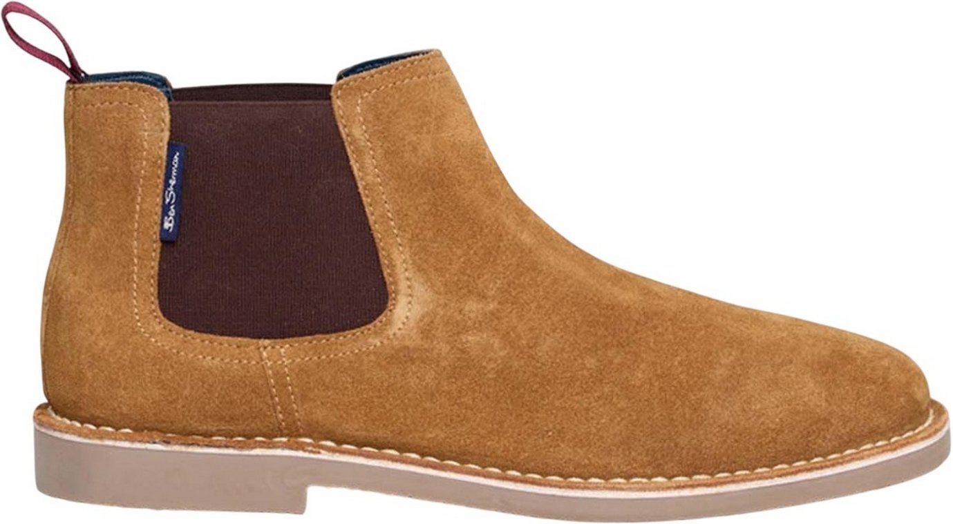 Ben Sherman - Herren Stiefeletten "Garcia", Wildleder (Hellbraun)