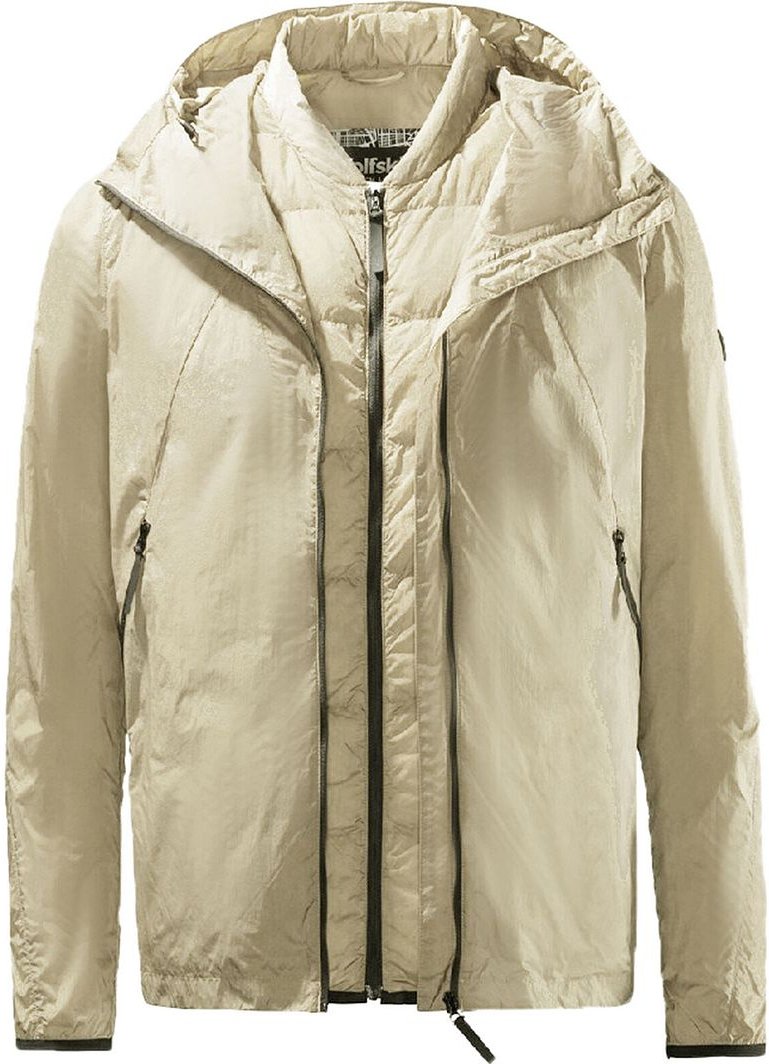Jack Wolfskin 2in1 Packbare Herrencremejacke