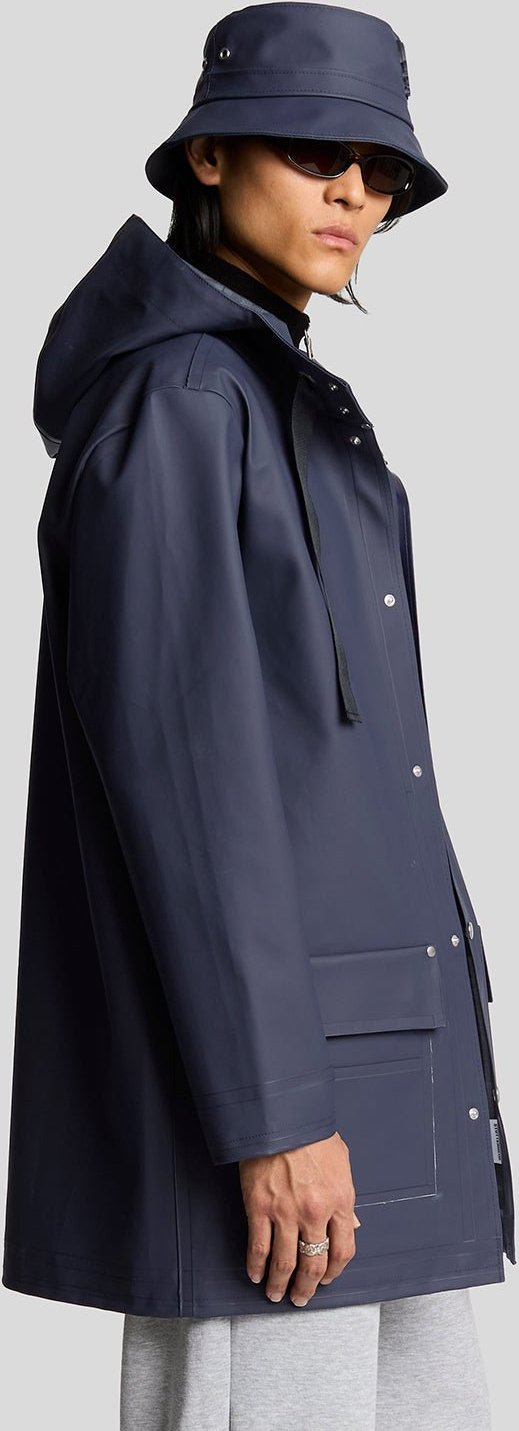 Lyle & Scott Stutterheim Stockholm Jacke – Marineblau