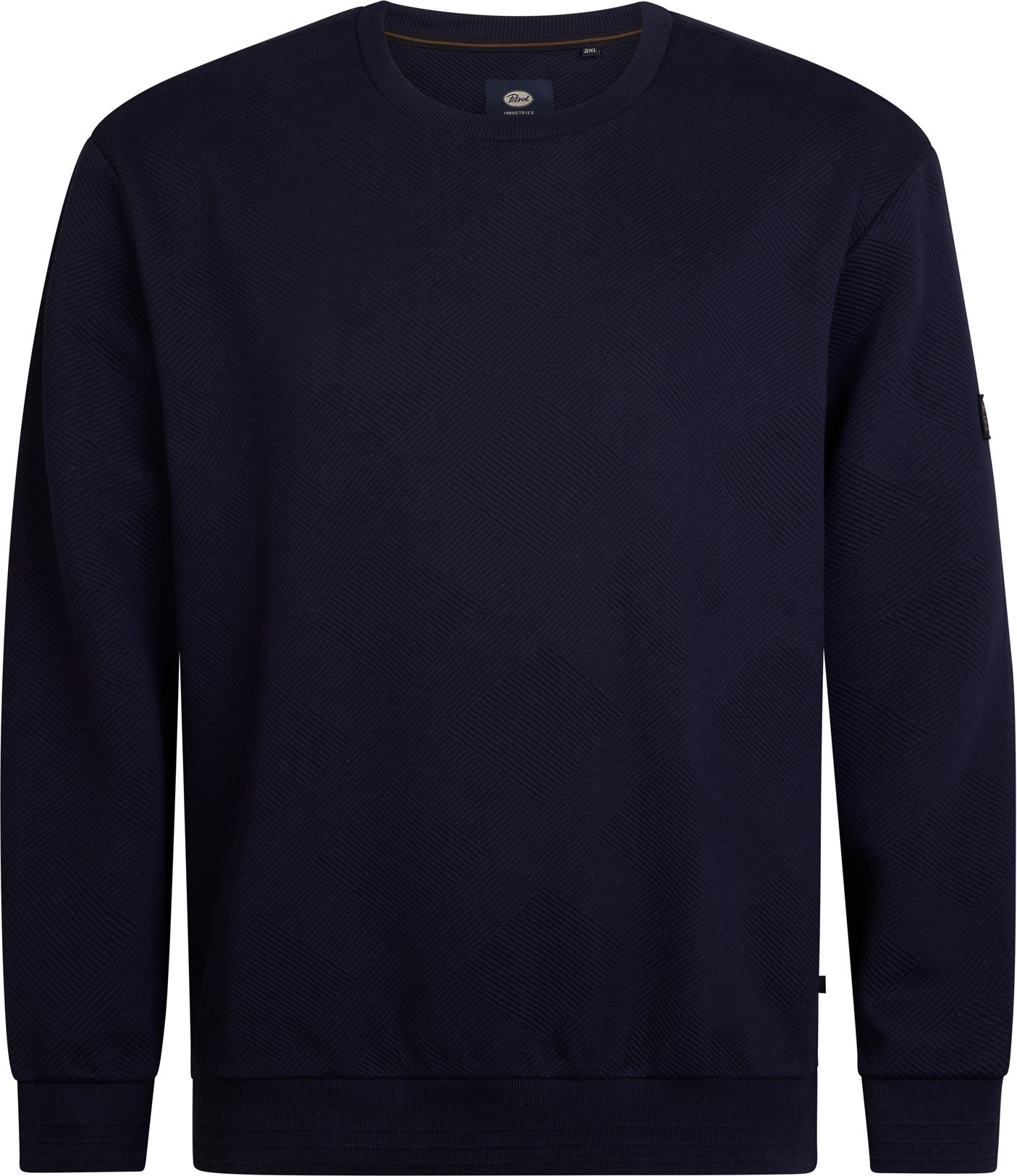 Petrol Industries - Lässige Sweater in Plus Size Leadville Herren - Blau