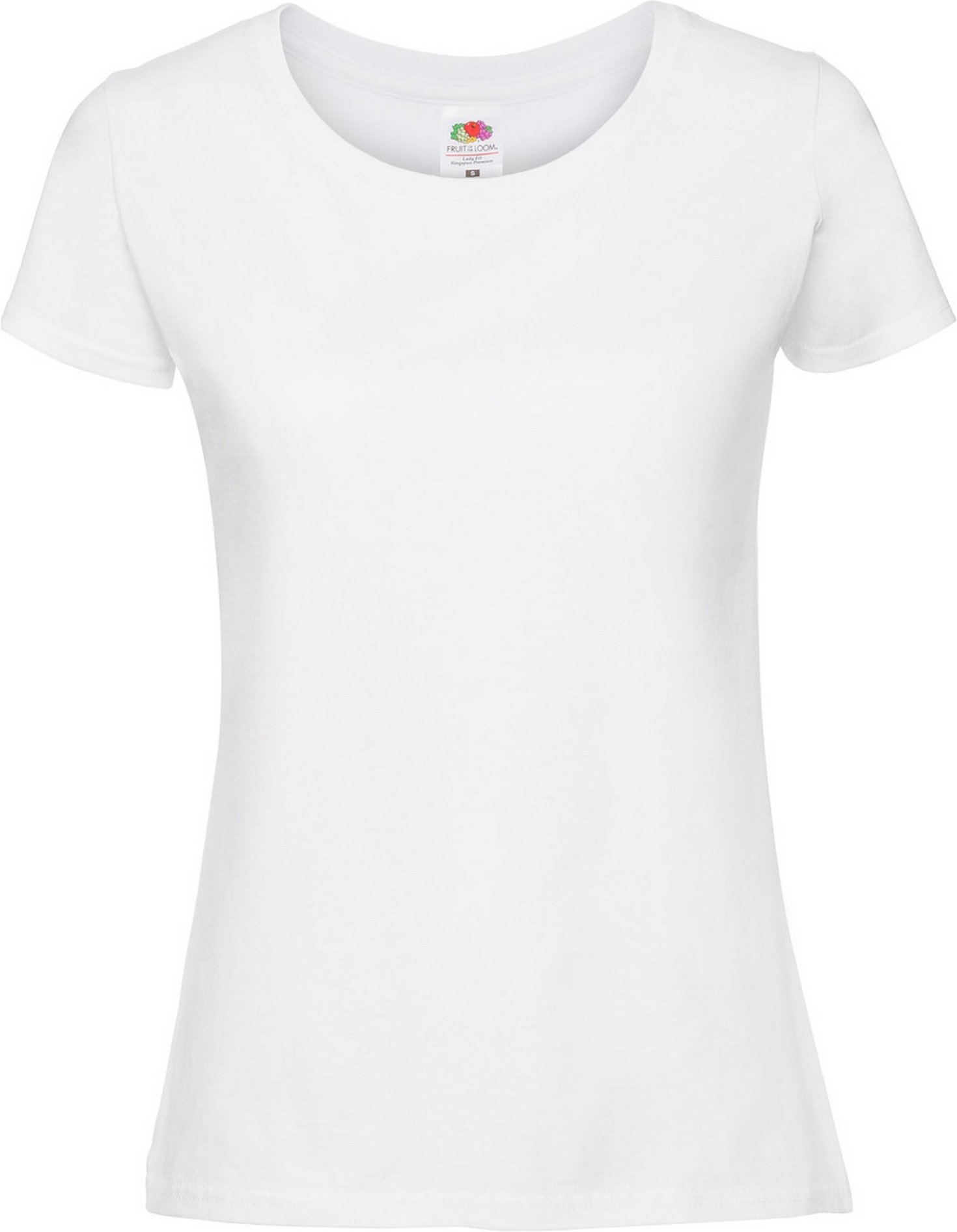 Fruit Of The Loom Damen/Damen Ringspun Premium T-Shirt (Snow)