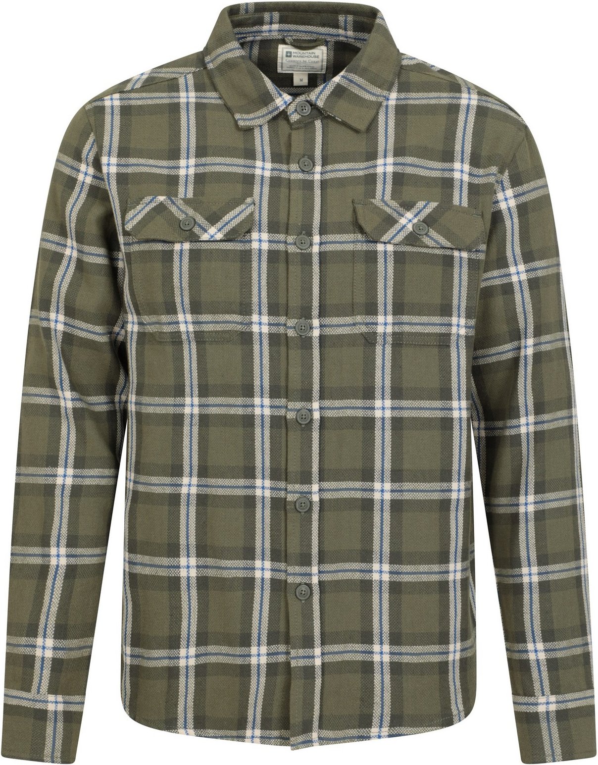 Mountain Warehouse - "Clyde" Hemd für Herren (Khakigrün)