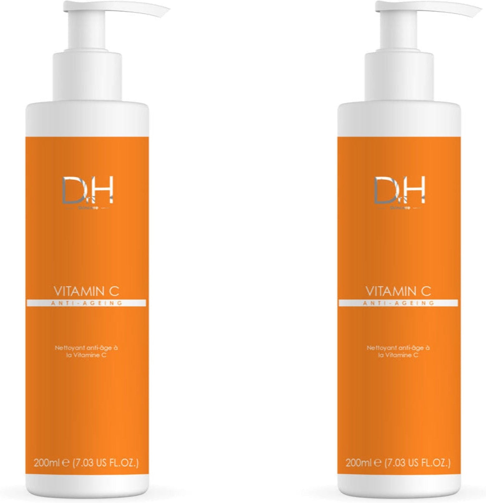 Dr H Vitamin C Anti-Aging Reiniger 200ml x 2 Duo-Pack