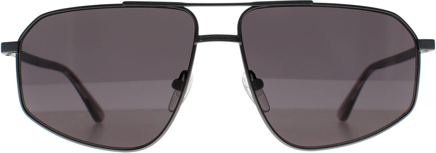 Calvin Klein Aviator Mens Matte dunkel Gunmetal dunkel grau CK23126S