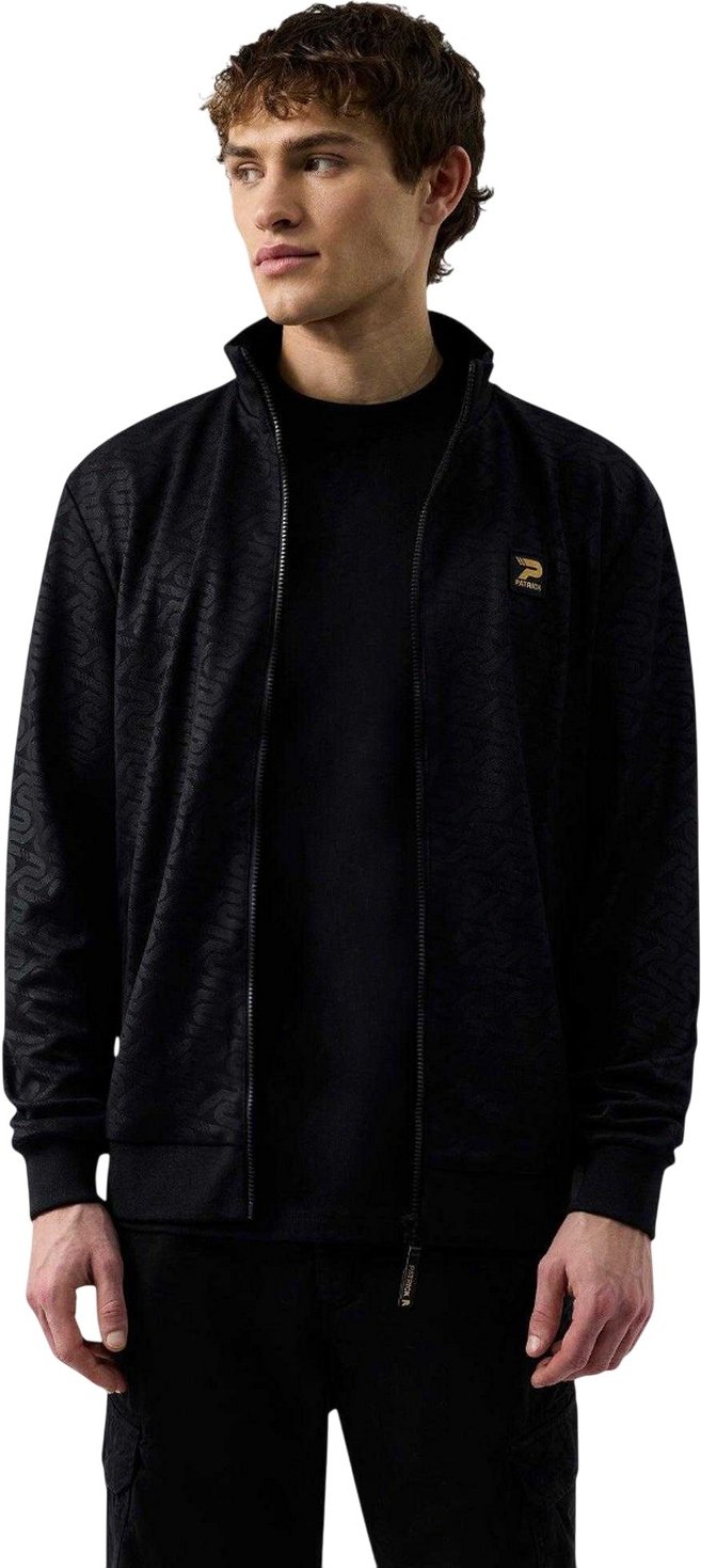 Patrick - "Patterson" Trainingsjacke für Herren (Schwarz)