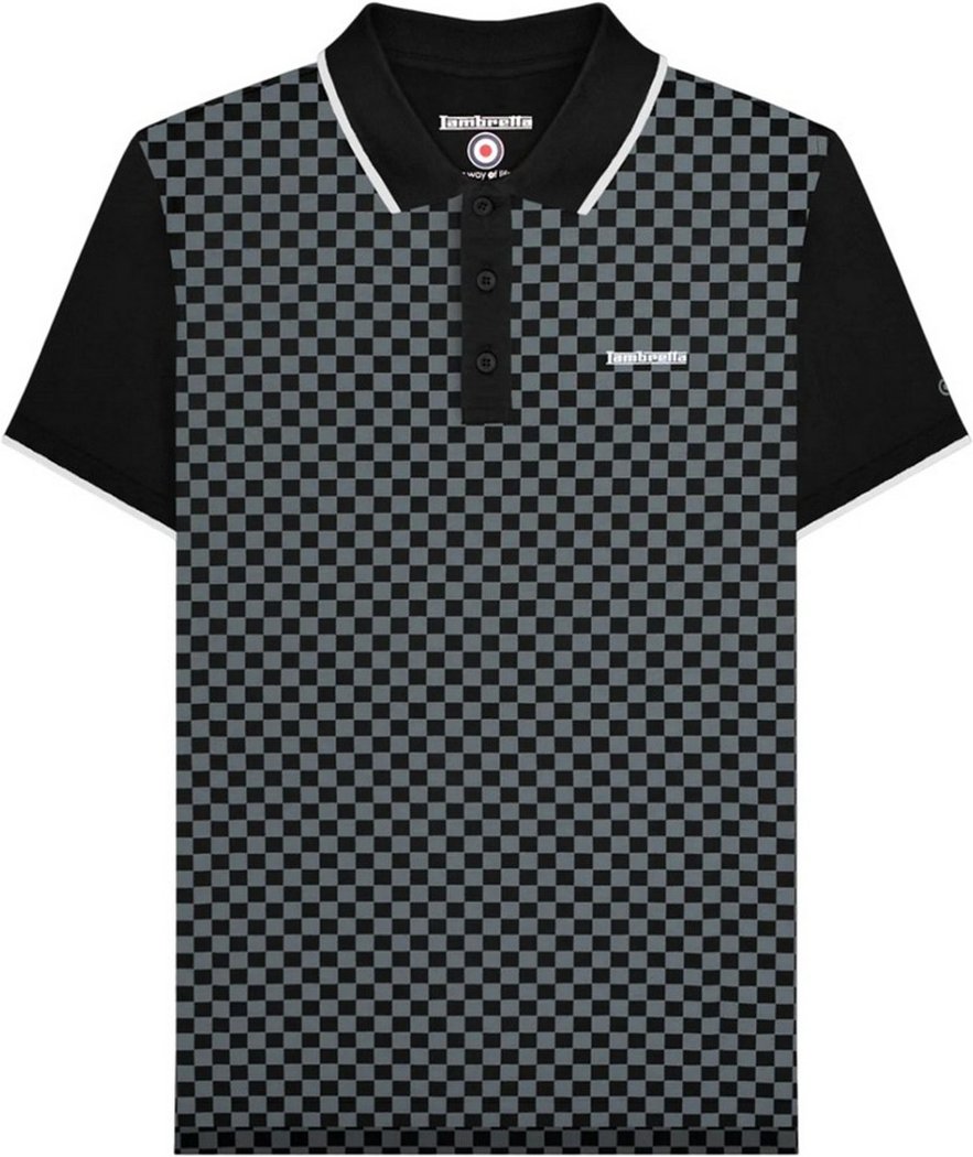 Lambretta - Poloshirt für Herren (Schwarz)