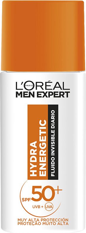 Men Expert Hydra Energetic Fluido Invisible Diario Spf50+ 50 ml