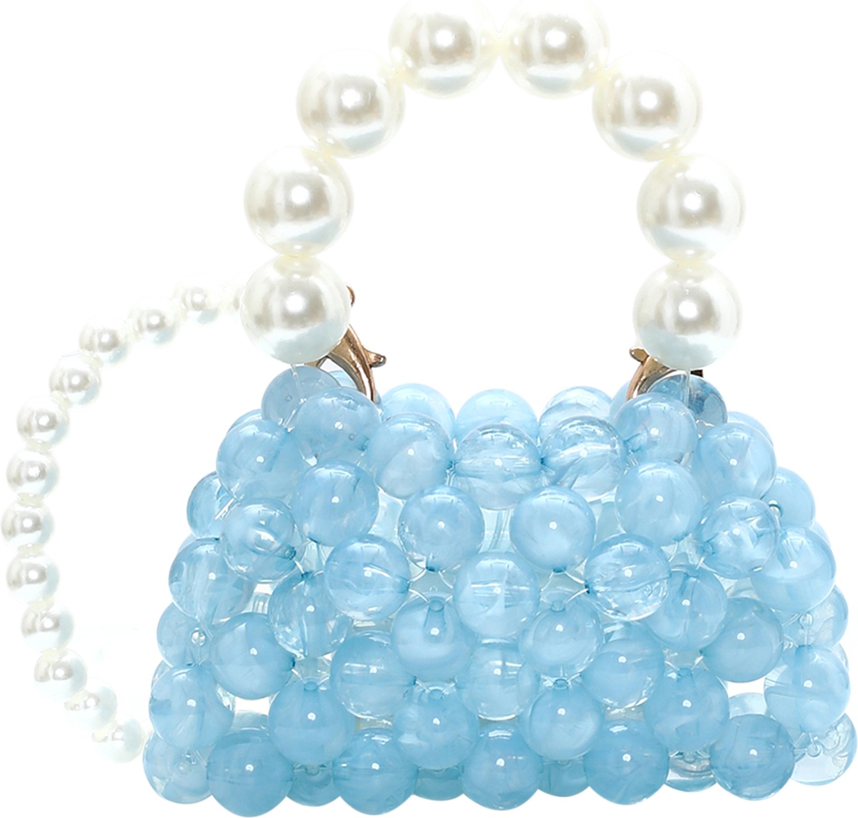 Mymo Handtasche Frauen blau weiss