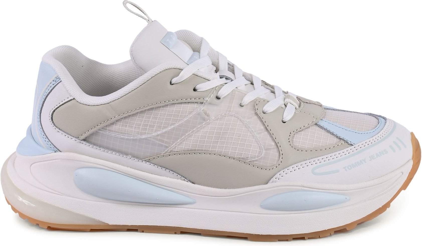 Laufsneaker Mesh Leder