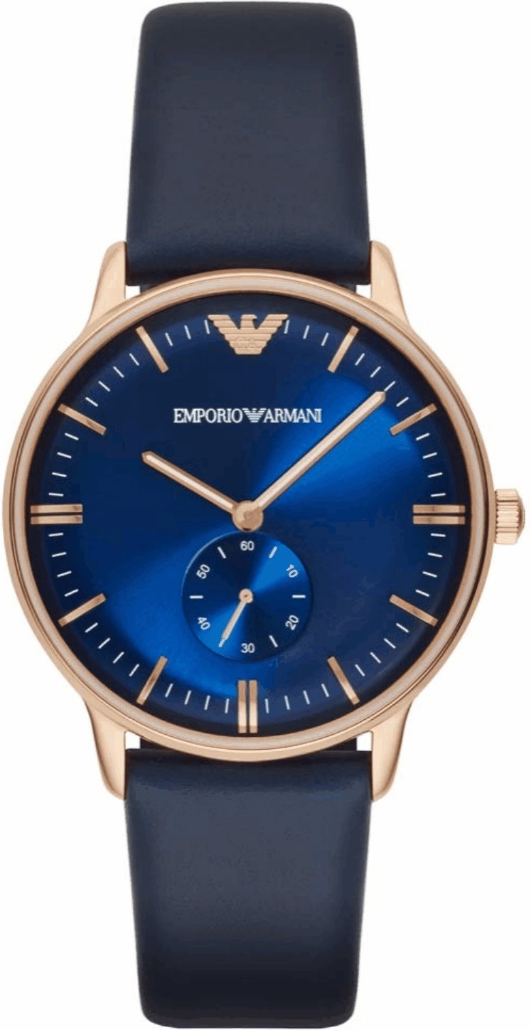 Emporio Armani Herrenuhr Quartz Gold