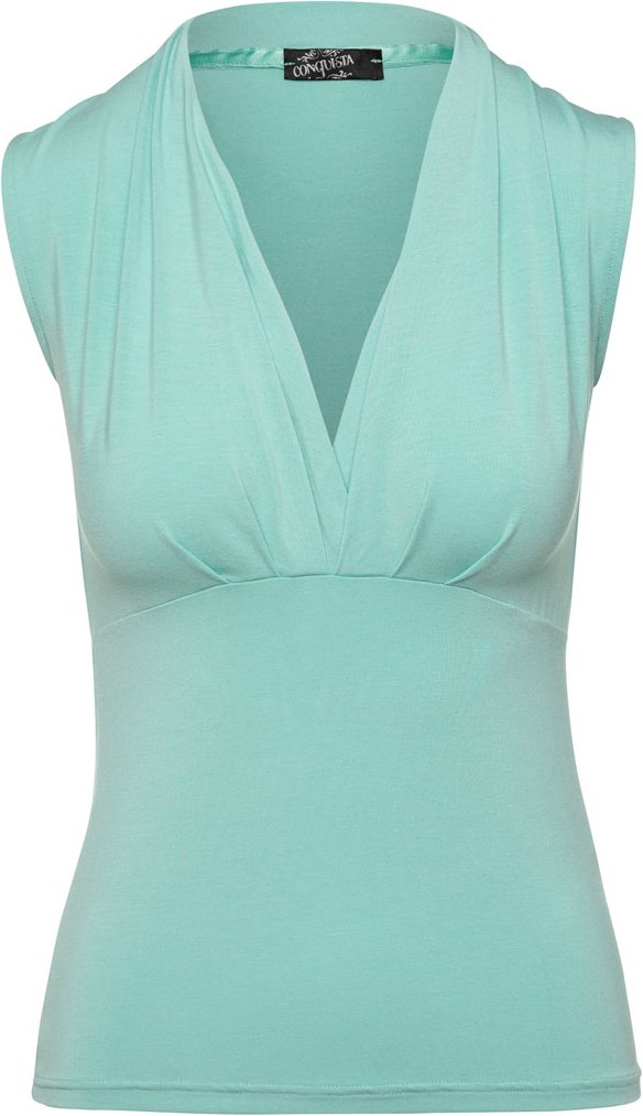 Aqua Wickeltop aus Micromodal