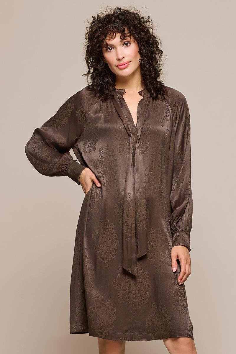 Bayville Tunika Dunkelbraun