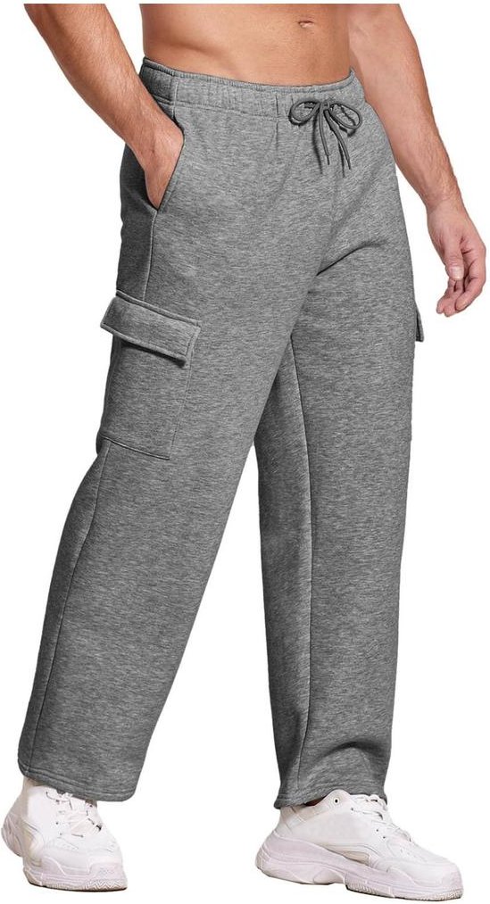 Plus Size Hose mit Kordelzug und Taschen