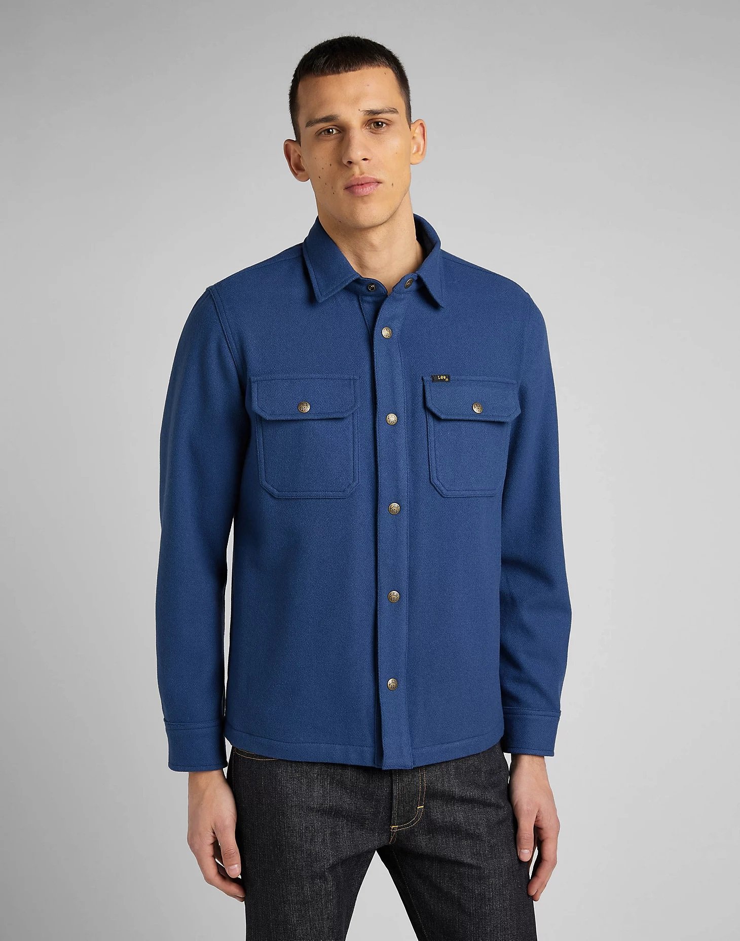 Lee - Hemd LAKE BLUE