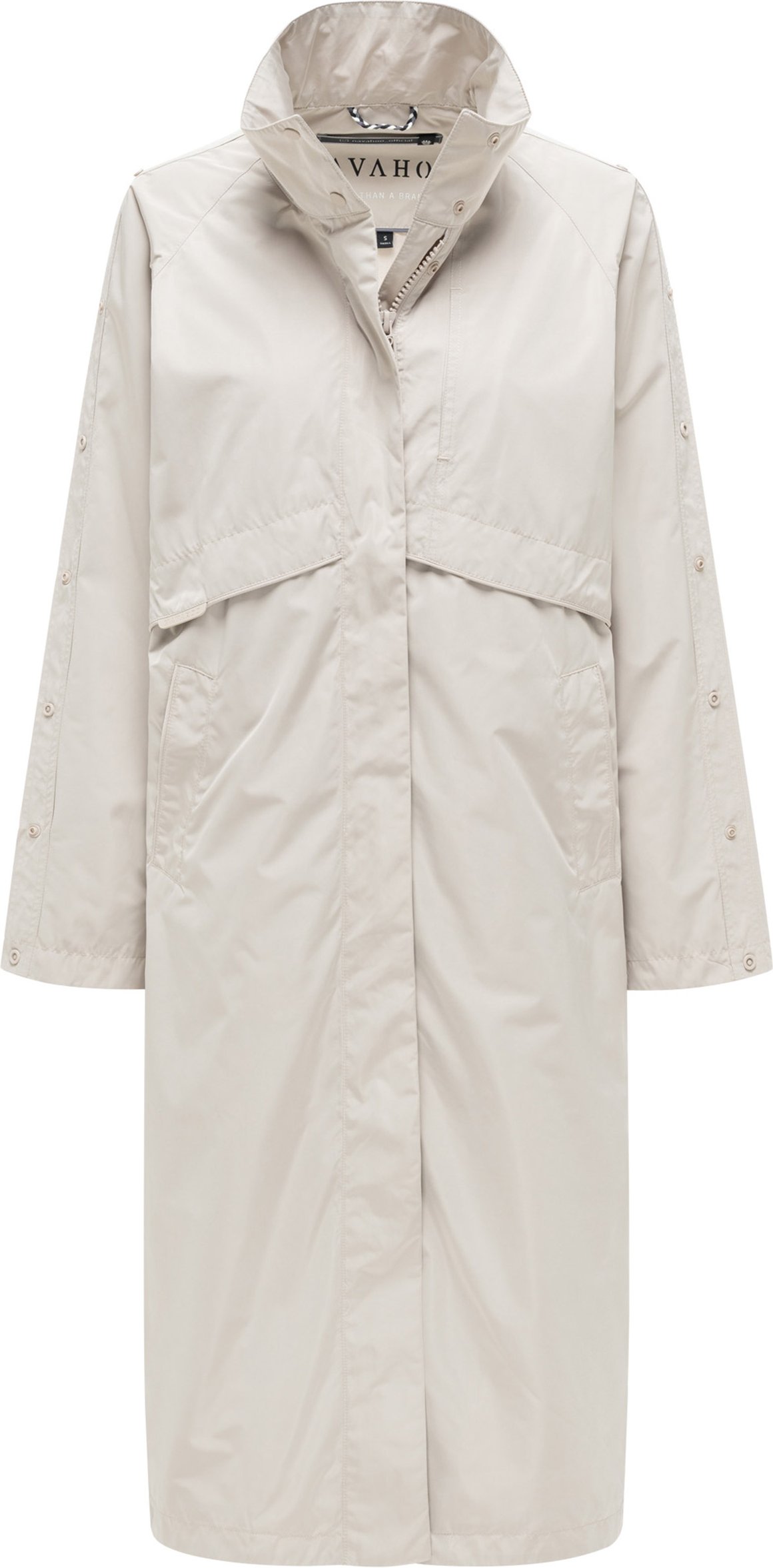 Navahoo Damen Parka Übergangsjacke Zenblüte mit Stehkragen