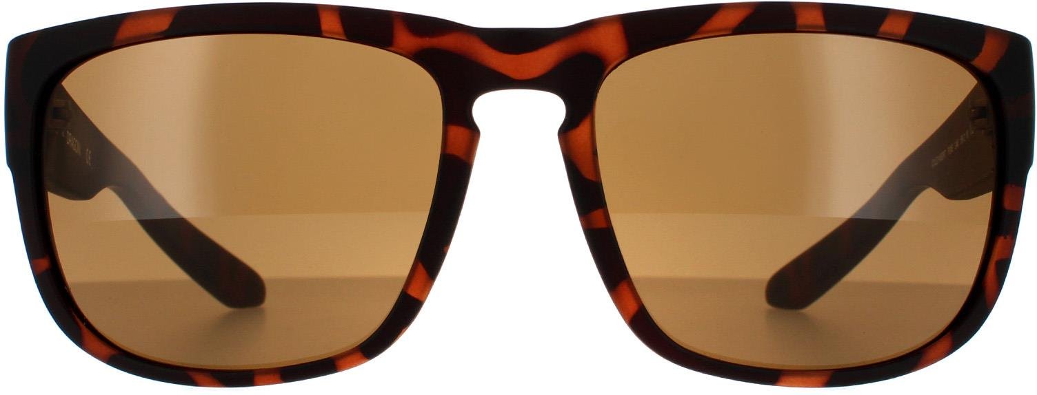 Dragon Square Mens Matte Tortoise Bronze Sonnenbrille