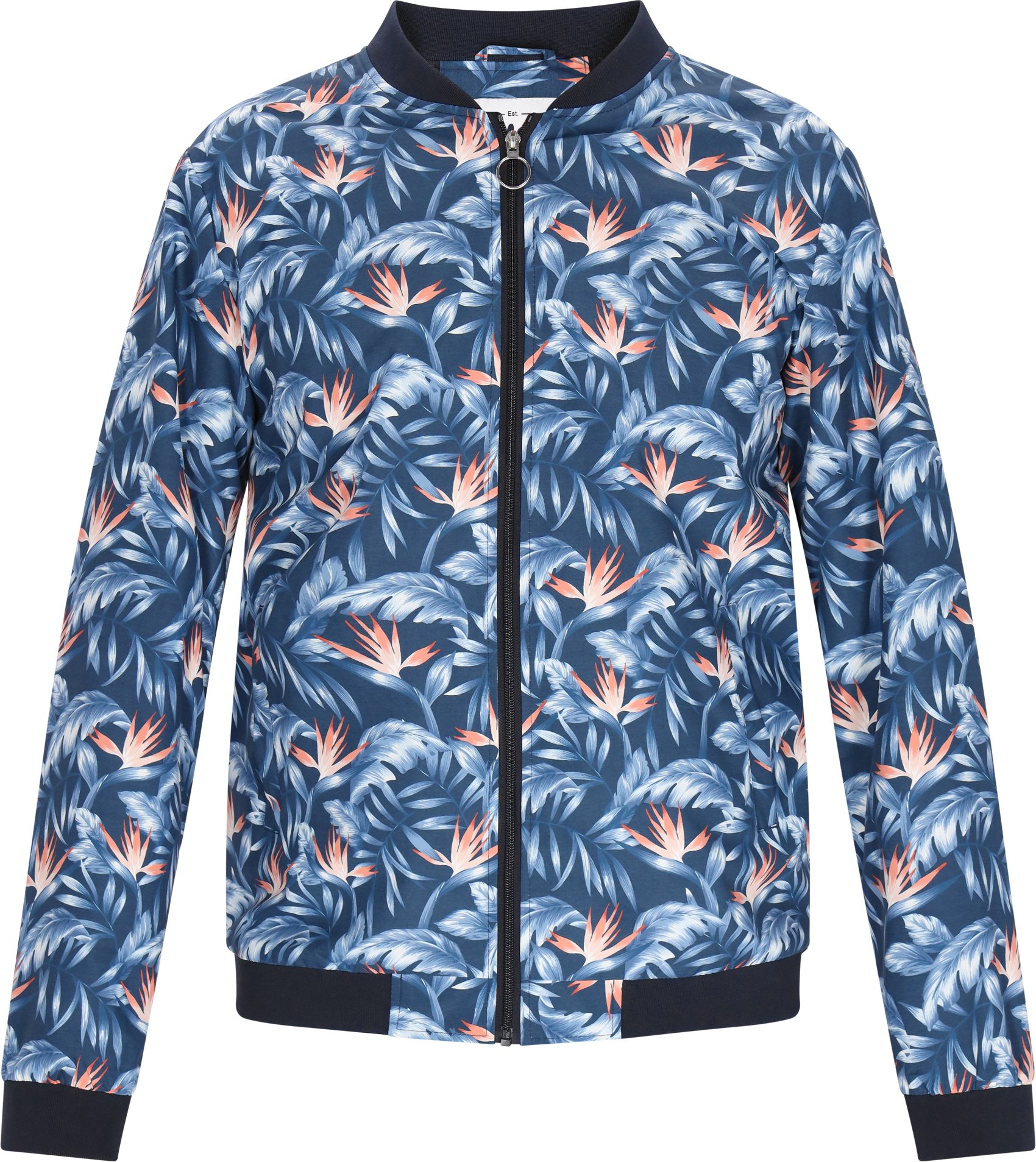 Mo Jacke Männer schwarz mehrfarbig