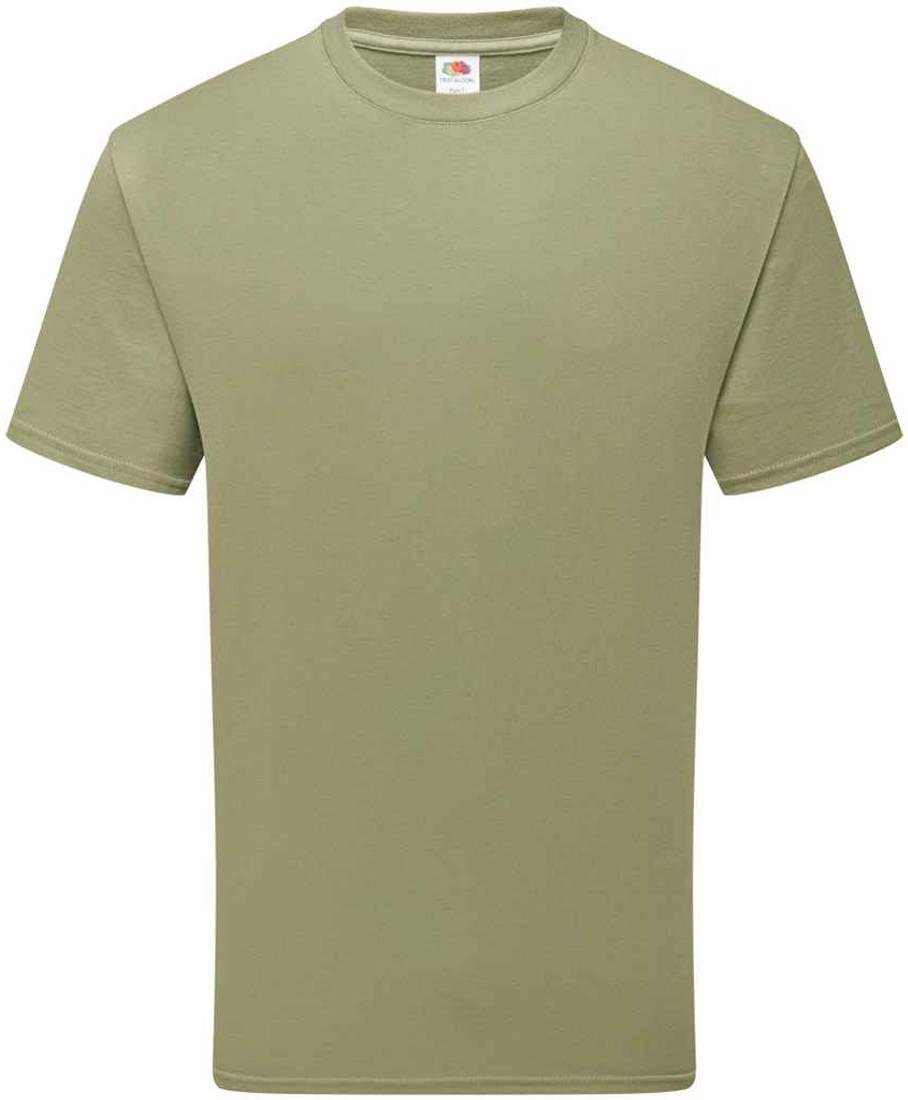 Fruit of the Loom - T-Shirt für Herren/Damen Unisex (Klassisch Olivgrün)