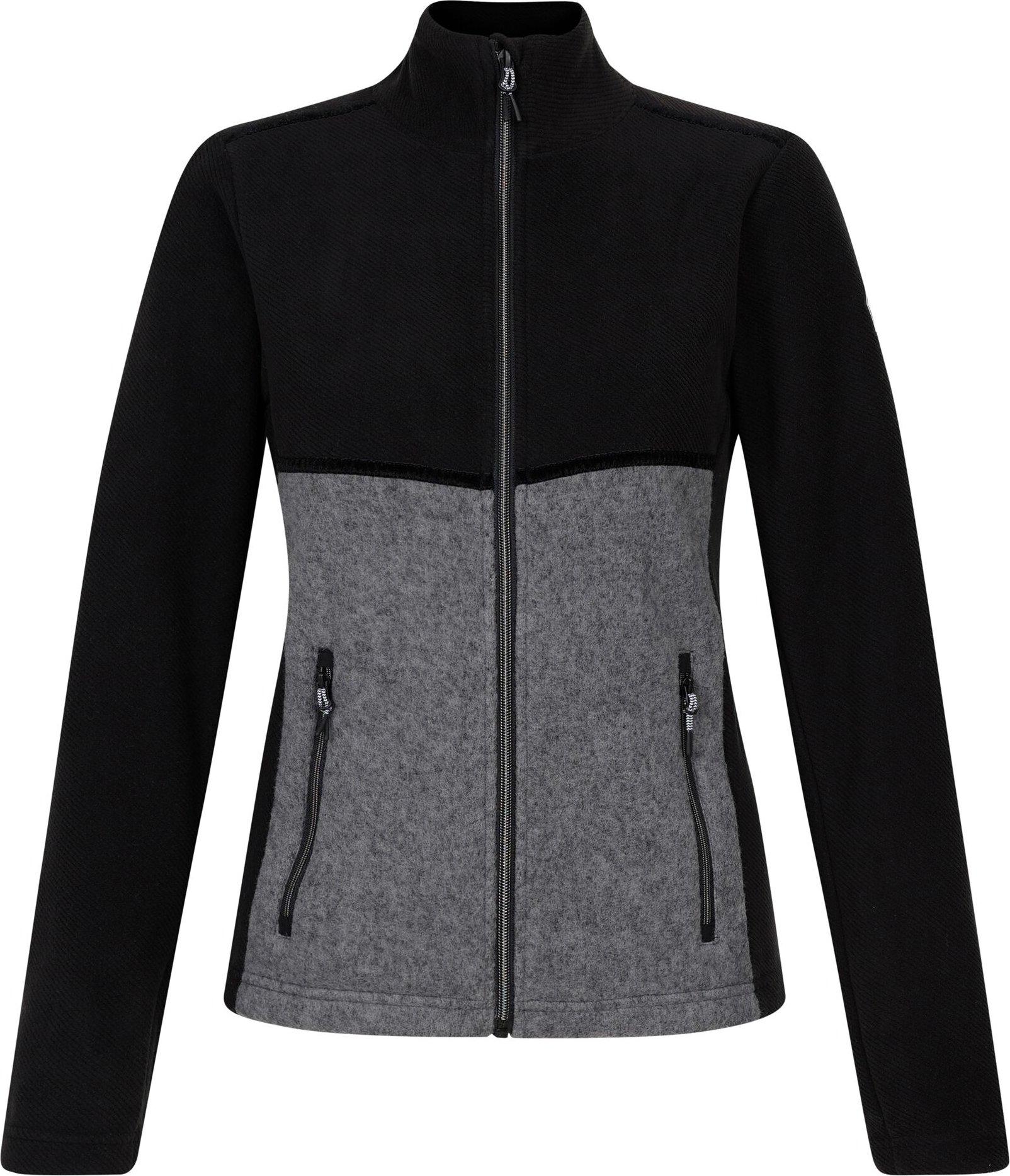 Dare 2B Thriving Fleecejacke für Damen (Schwarz/Anthrazit meliert)