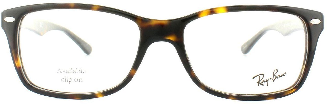 Ray-Ban Brillenfassung 5228 2012 Dunkles Havanna 53mm