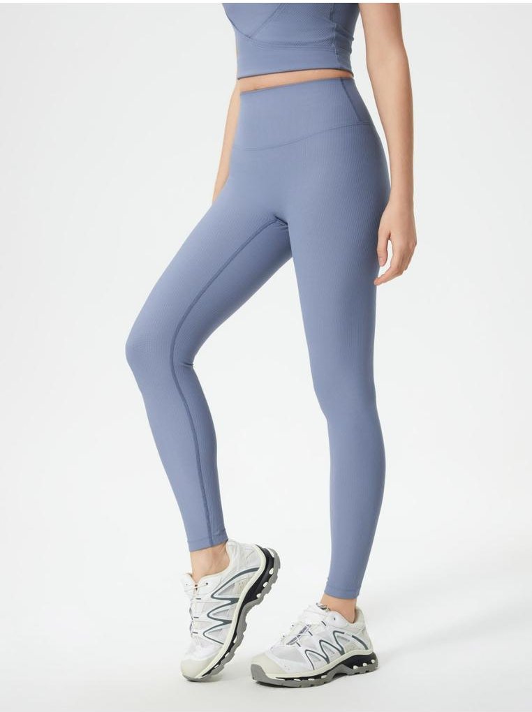 Damen Millennia Hochtaillierte Aktive Leggings