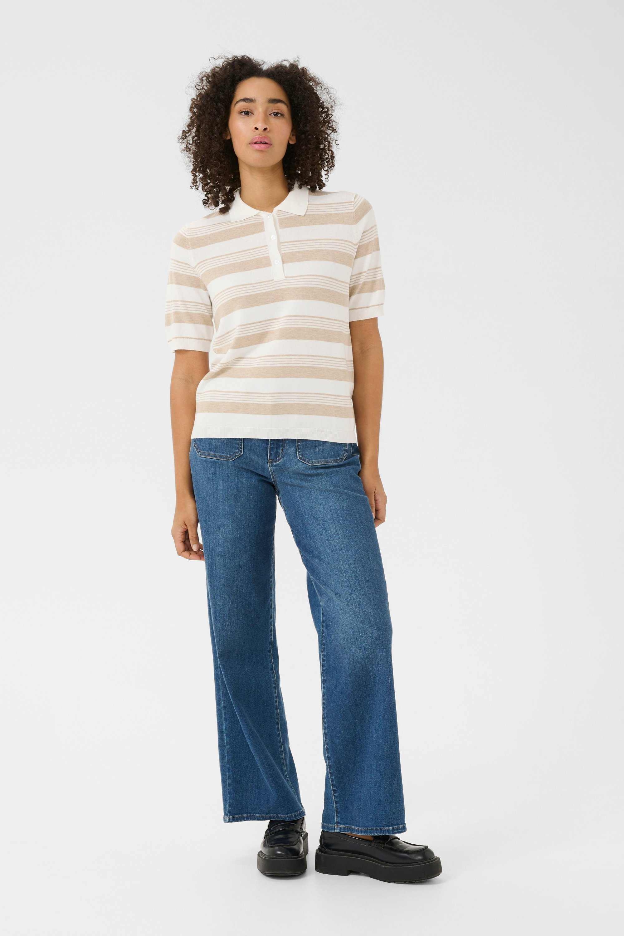 Strickpullover Regular fit cream