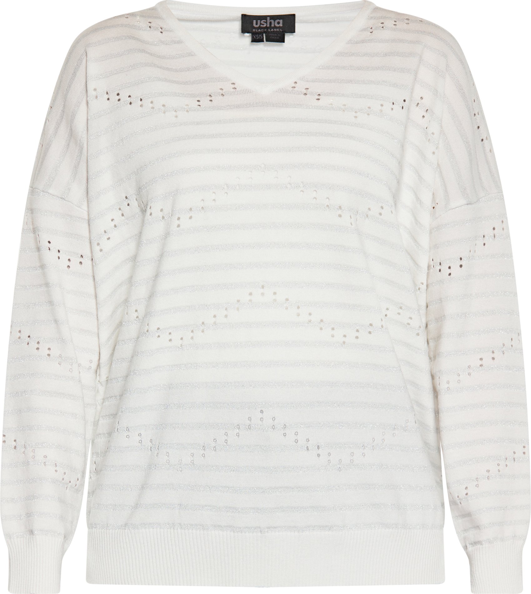 usha Zur Seite fahren Damen Wollweiß