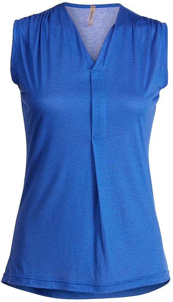 Ärmelloses Top mit V-Ausschnitt