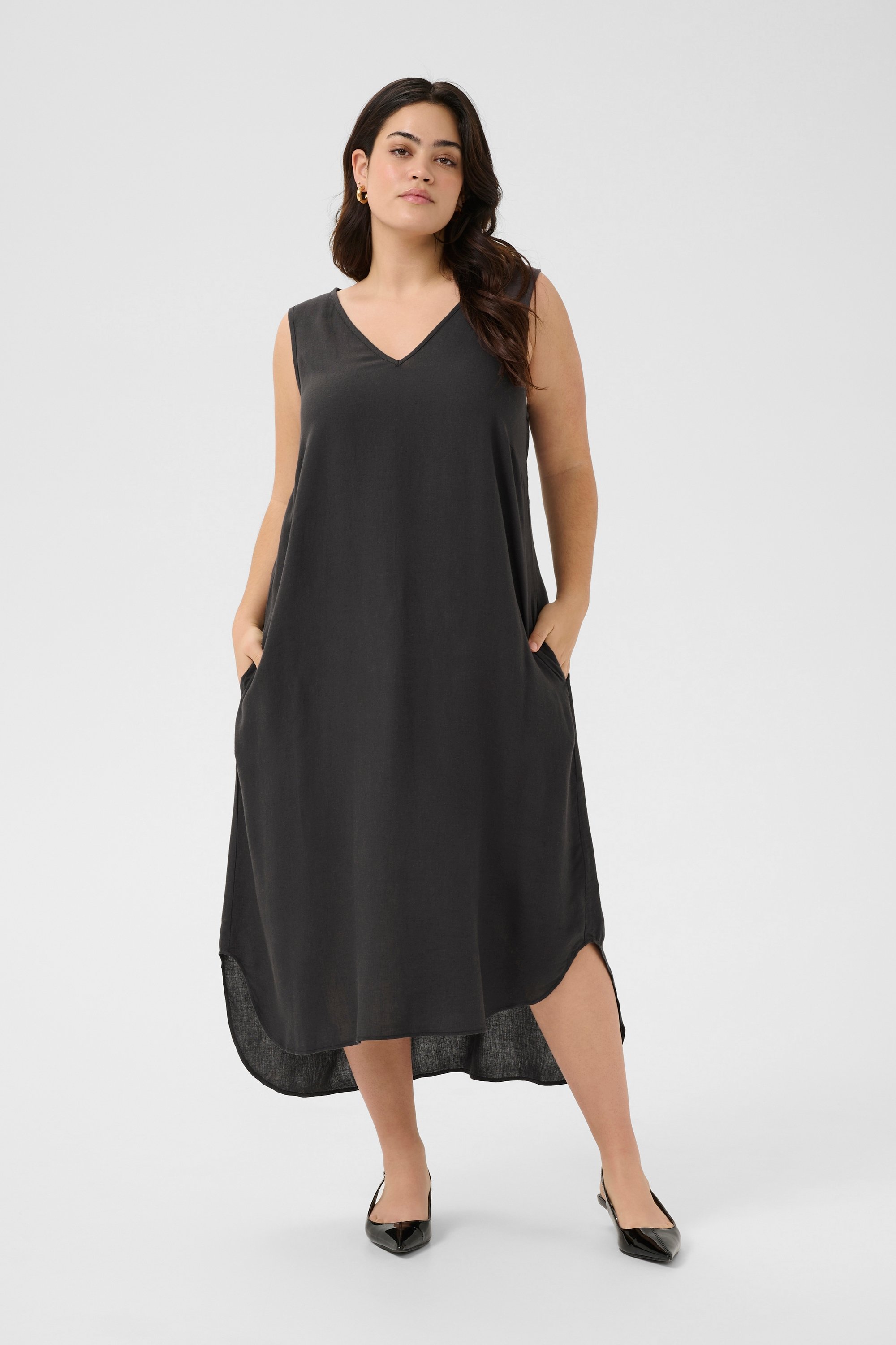 Kleid A-shape black