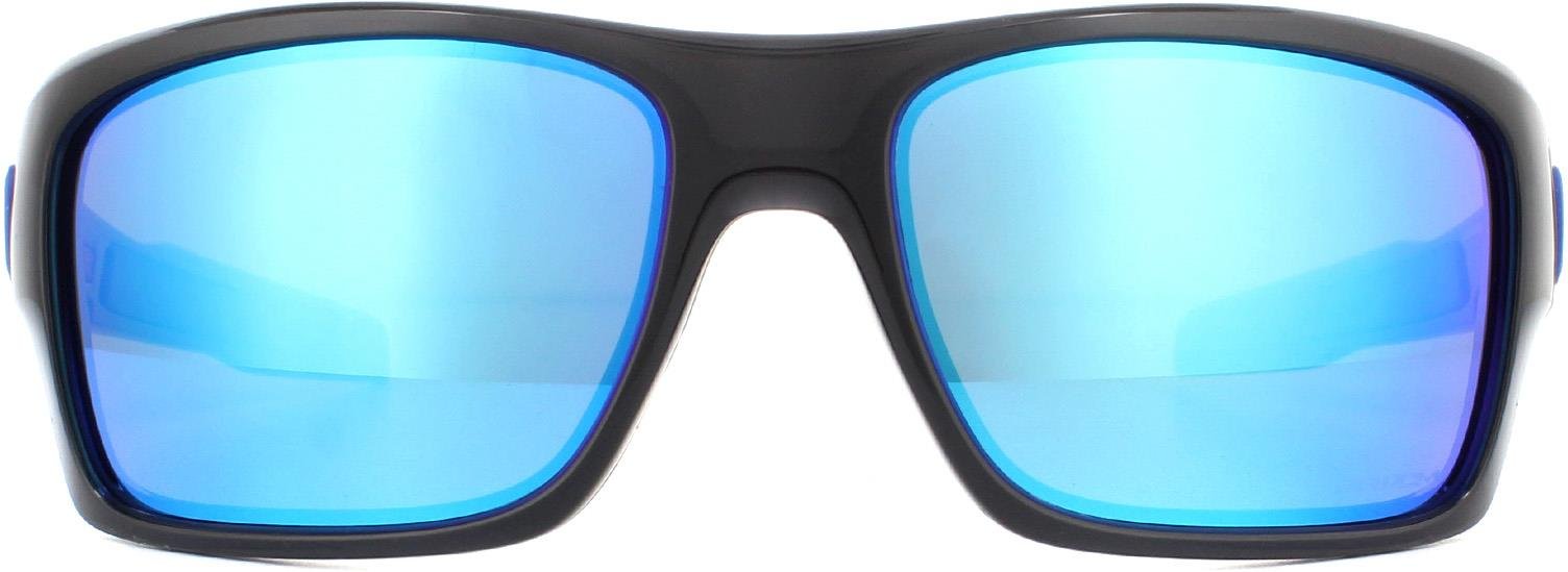 Oakley Sonnenbrille Turbine OO9263-56 Schwarz Tinte Prizm Saphir