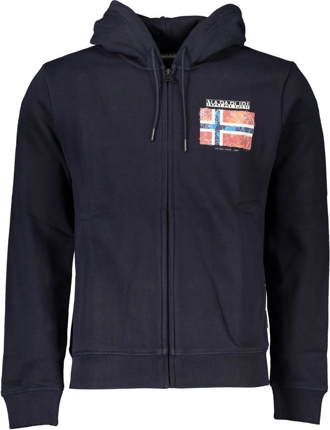 Norwegen-Flagge Zip-Hoodie