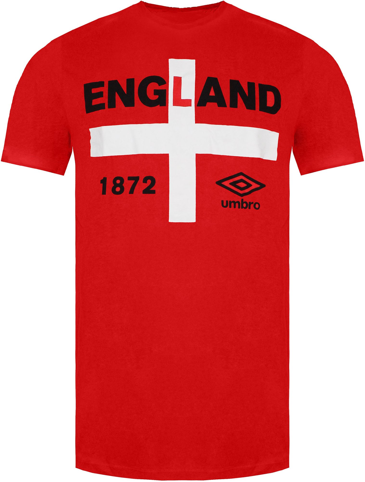 Umbro Enland 1872 Herren Red T-Shirt