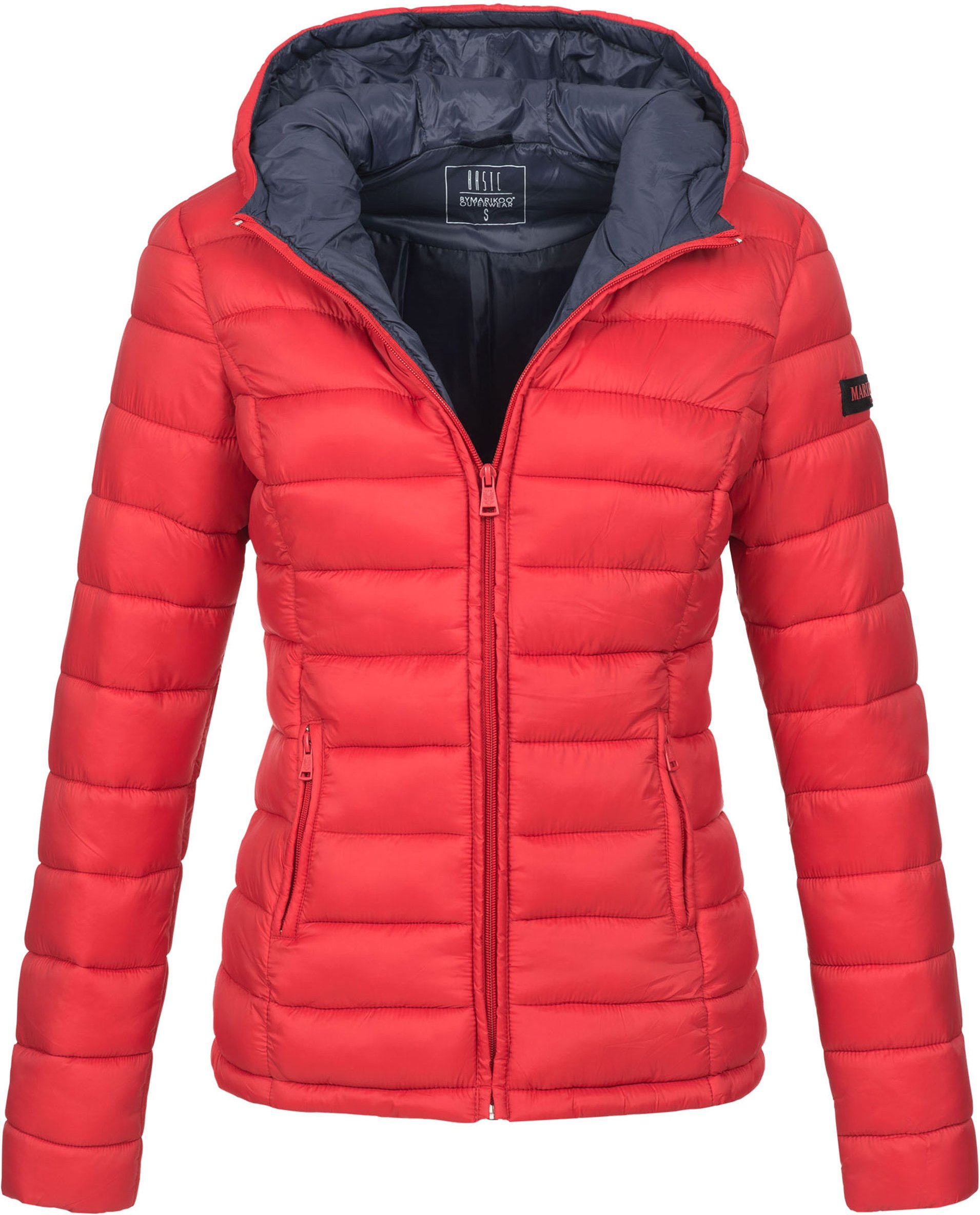 Marikoo Damen Steppjacke Lucy mit Kapuze & leichtem Futter