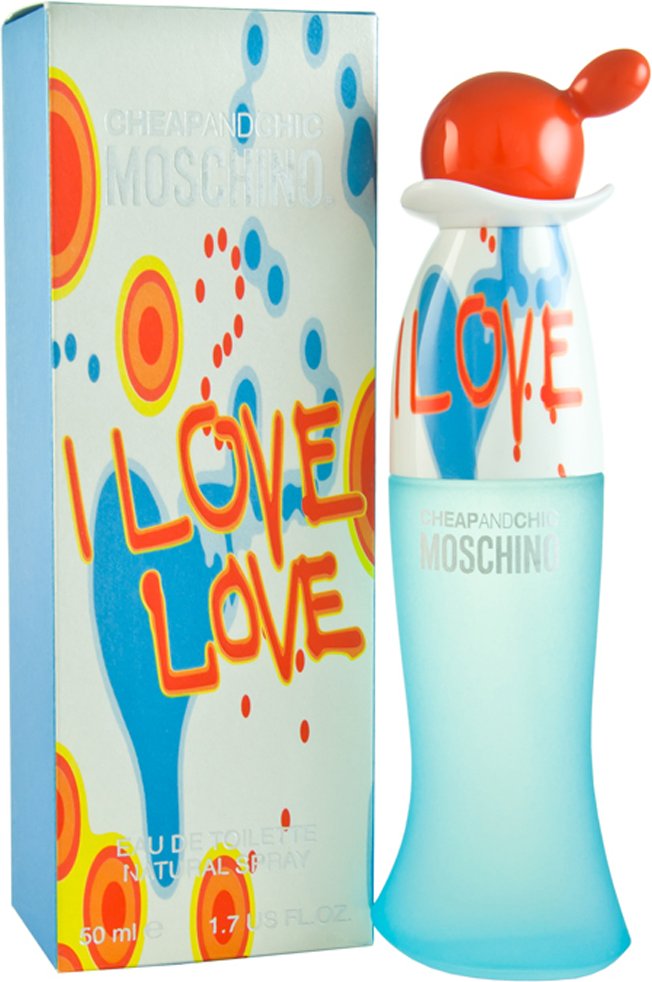 Moschino I Love Love Eau de Toilette 50ml Spray für Sie