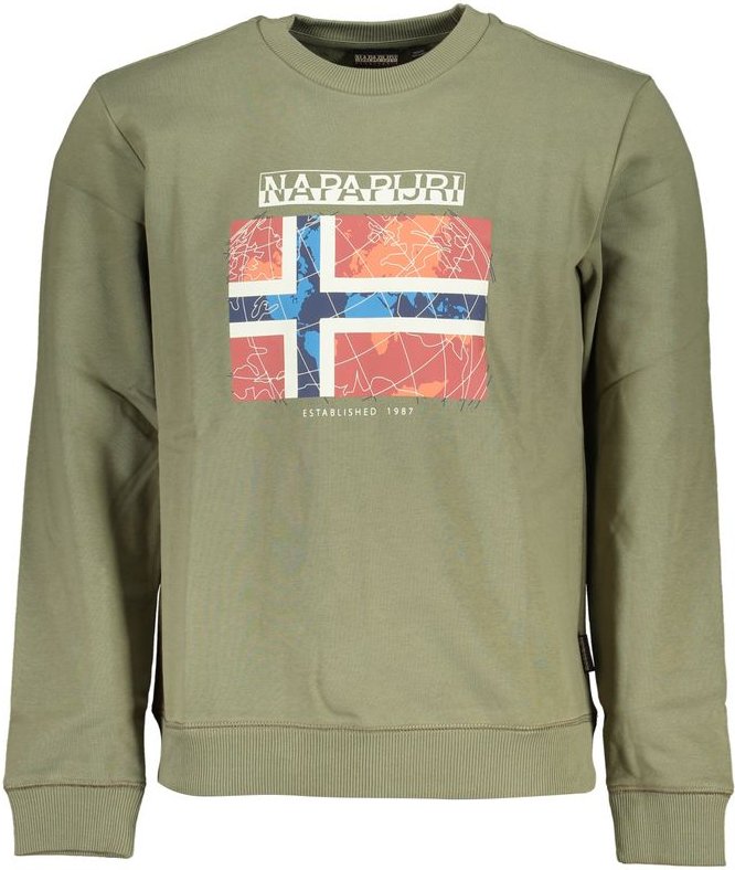 Crewneck-Sweatshirt Norwegen-Flaggen-Style
