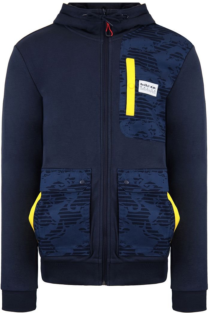 Puma Red Bull Racing Kapuzenblaues Sweatshirt 571384 01