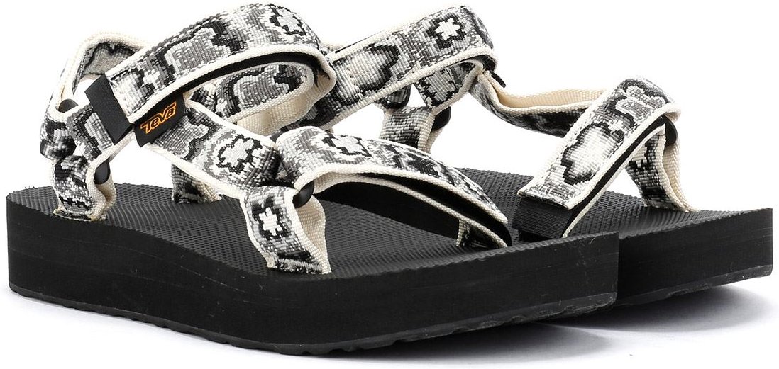 Teva Midform Universal Damen Schwarze Sandalen