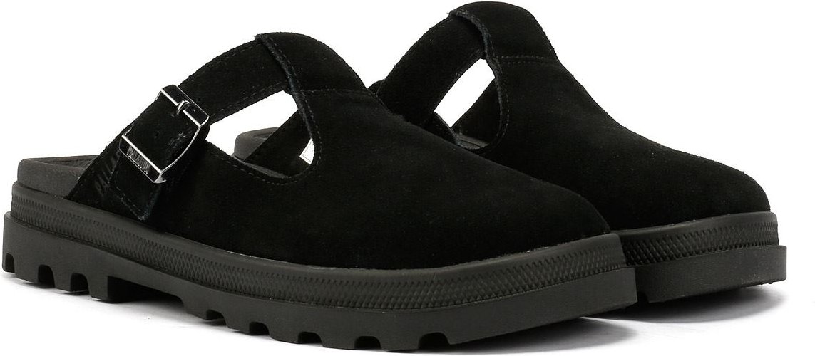 Palladium Dunelite Pyla Wildlederschuhe In Schwarz, Bequem