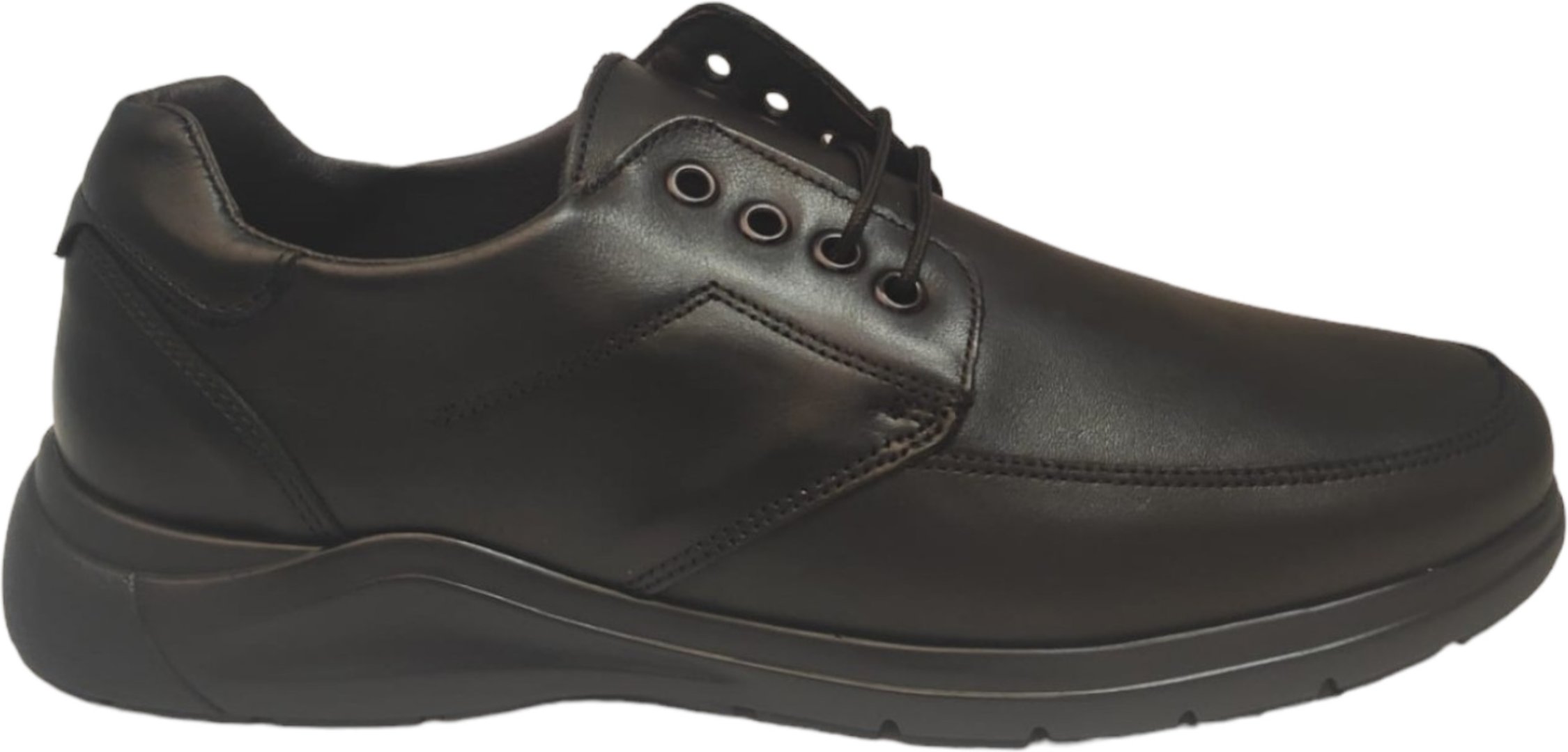 Man's Mokassin Schuh Riverty Farbe Schwarz