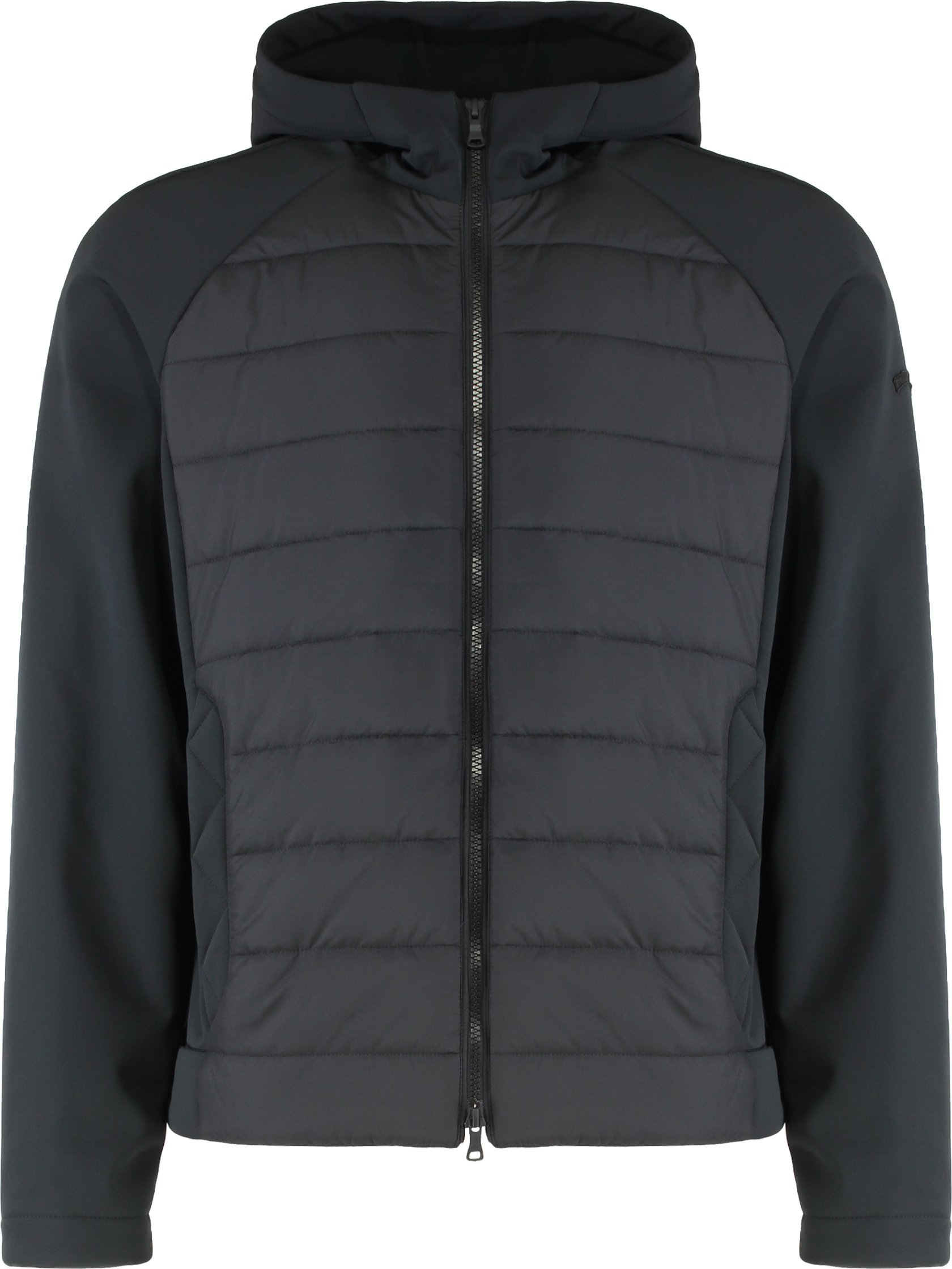 Technische Stoff Kapuzenjacke