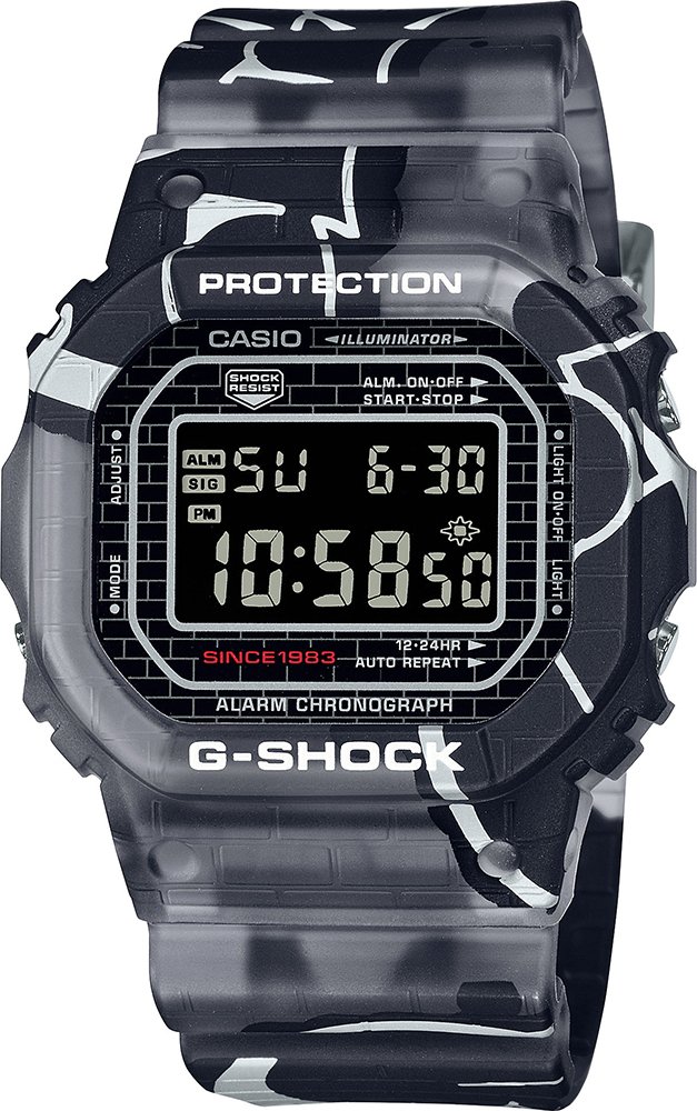 Casio G-shock Street Spirit Mehrfarbig Unisex Armbanduhr DW-5000SS-1ER