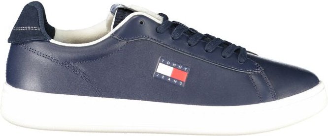 Tommy Hilfiger Blaue Polyurethan Herren Sneaker