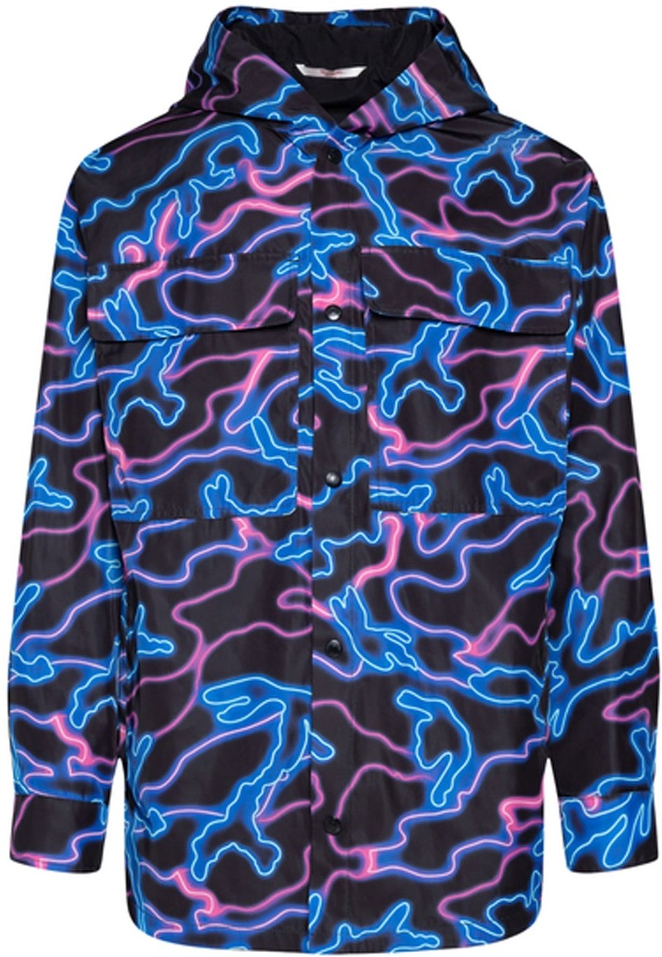 Valentino Bedruckte Kapuzenjacke